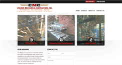 Desktop Screenshot of coloniemechanical.com